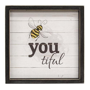 Bee You Tiful Framed Print - The Fox Decor